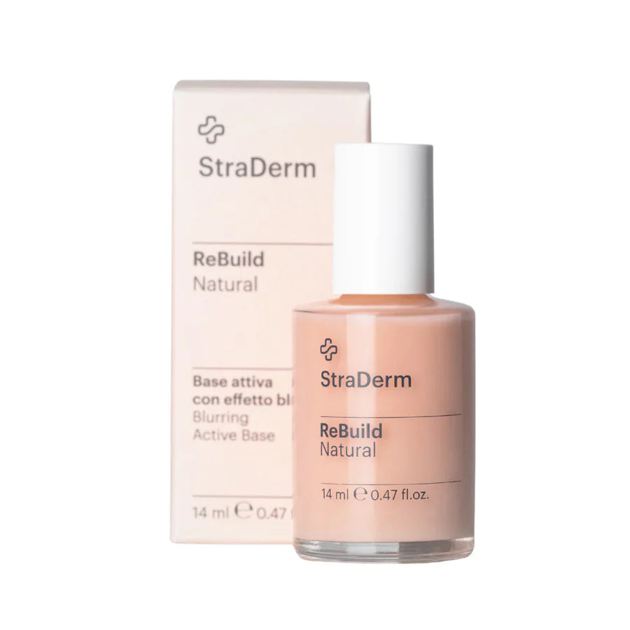 StraDerm ReBuild Natural – Active Blurring Nail Treatment Base, 14 ml
