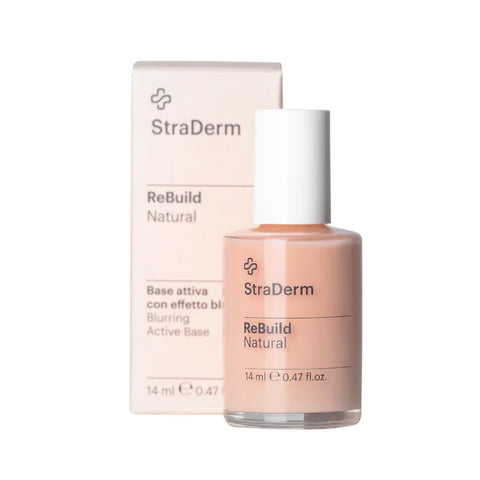 StraDerm ReBuild Natural – Active Blurring Nail Treatment Base, 14 ml