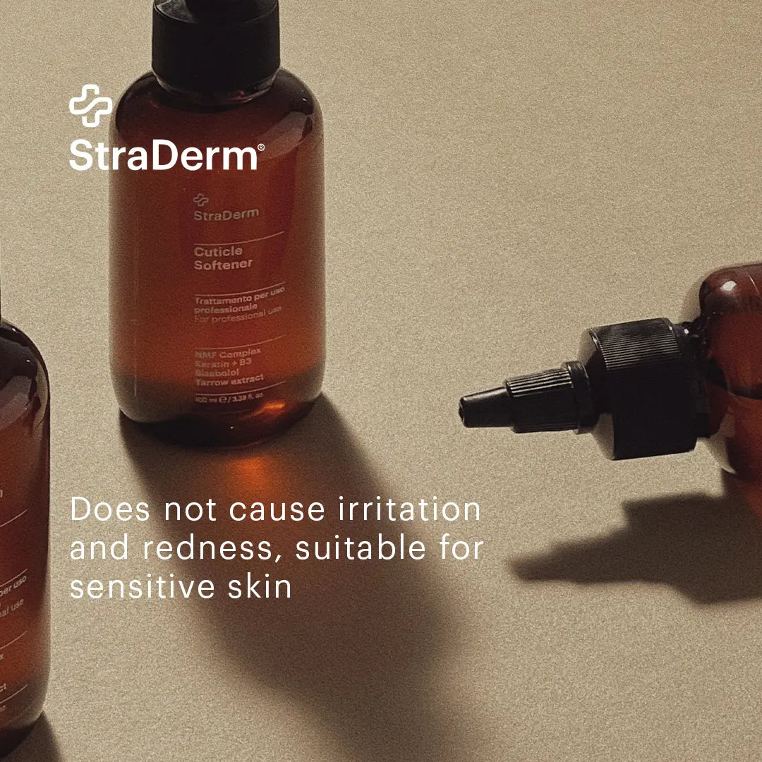 StraDerm Cuticle Softener, Cuticle Remover for Sensitive Cuticle, 100 ml